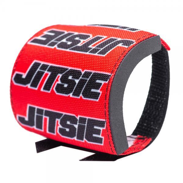BI19-JIHB28-PAD-RNW_0 Protector manillar rojo y negro Jitsie
